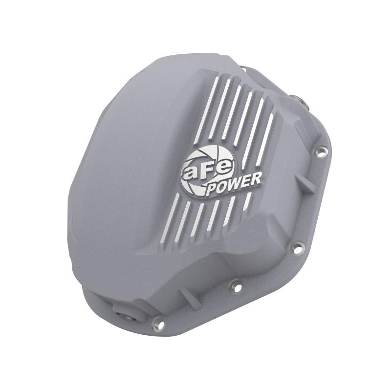 afe Rear Differential Cover (Raw; Street Series); Dodge Diesel Trucks 94-02 L6-5.9L (td)