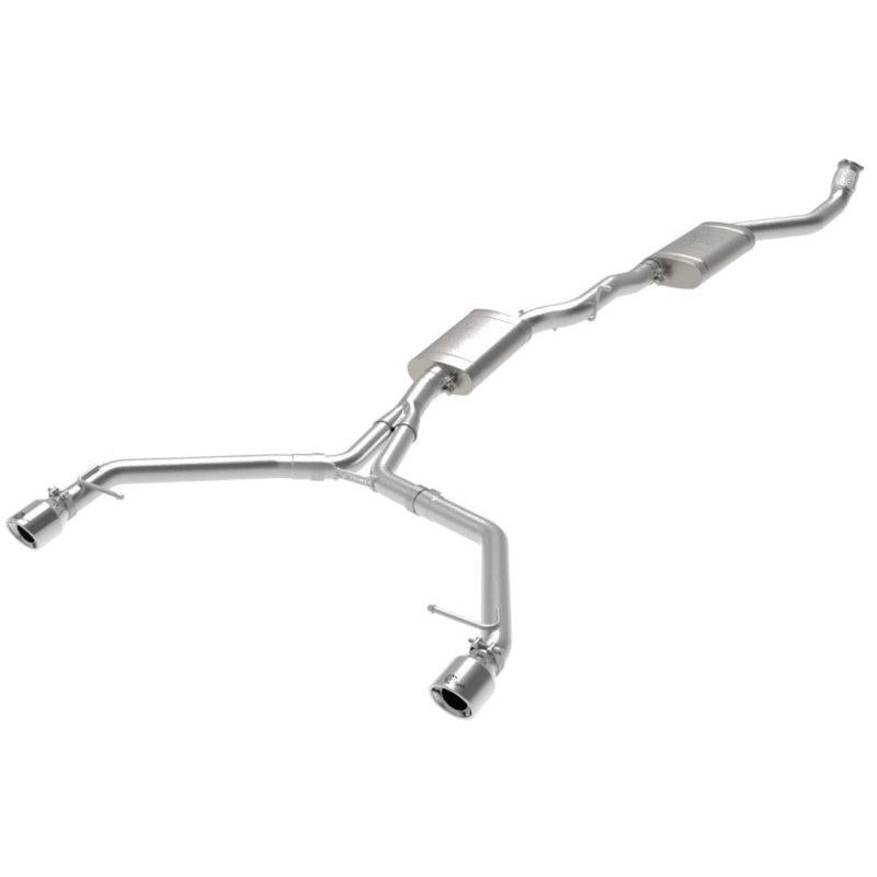 afe MACH Force-Xp 13-16 Audi Allroad L4 SS Cat-Back Exhaust w/ PolishedTips