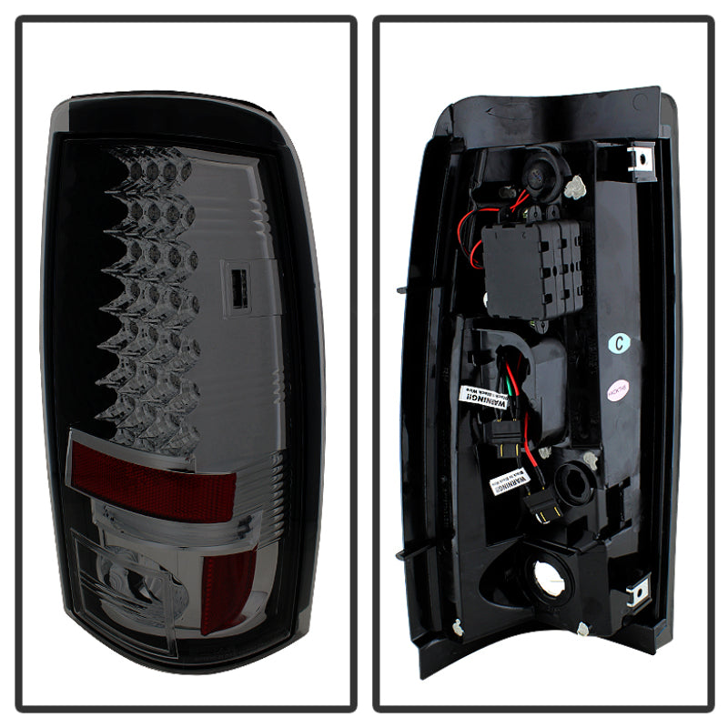 Spyder Chevy Silverado 1500 03-06 (Does Not Fit Stepside)LED Tail Lights Smke ALT-YD-CS03-LED-SM-SR1 Performance