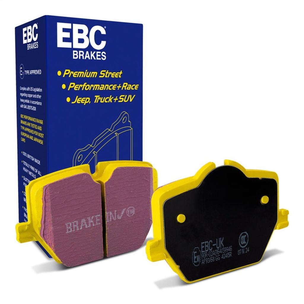 EBC Yellowstuff Rear Brake Pads for BMW Z4 G29 and Toyota Supra — High-Performance Street and Track Use