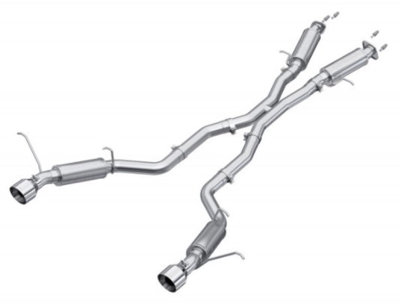 MBRP 2012+ Jeep Grand Cherokee SRT 6.4L 3in Dual Rear Exit Aluminized Catback Exhaust - T304 Tips-SR1 Performance