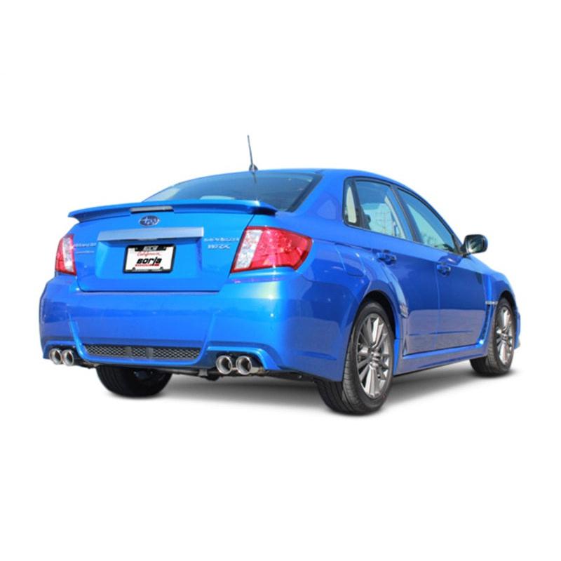 Borla 11-14 Subaru Impreza WRX/STI Sedan 4dr ATAK SS Catback Exhaust