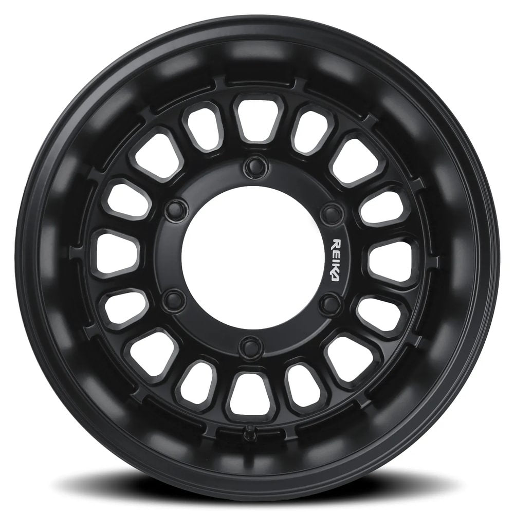 R V Rambler  00 - Rear Super Single Satin Black    17x8