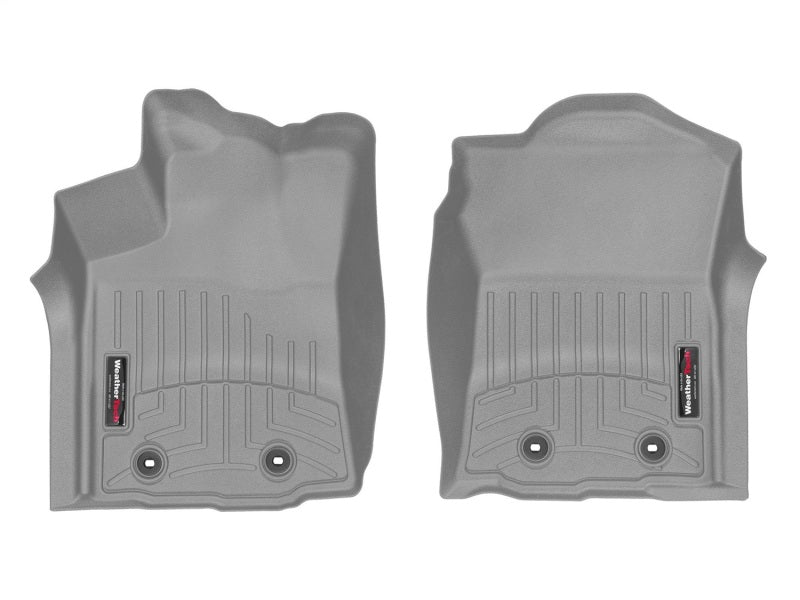 WeatherTech DigitalFit Front FloorLiner for Toyota Tacoma 2018-2019, Gray