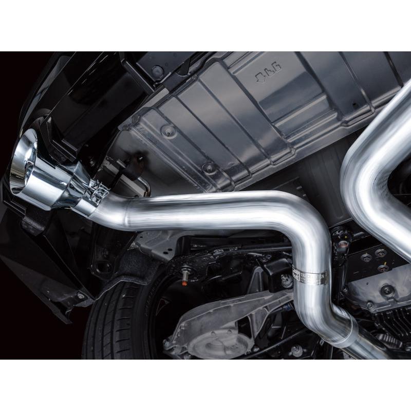 AWE 2023 Nissan Z RZ34 RWD Track Edition Catback Exhaust System w/ Chrome Silver Tips