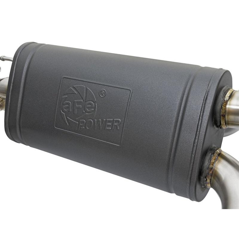aFe MACHForce XP 3in - 2 1/2in Axle Back 304SS Exhaust w/ Black Tips 16-17 BMW M2 (f87)-SR1 Performance