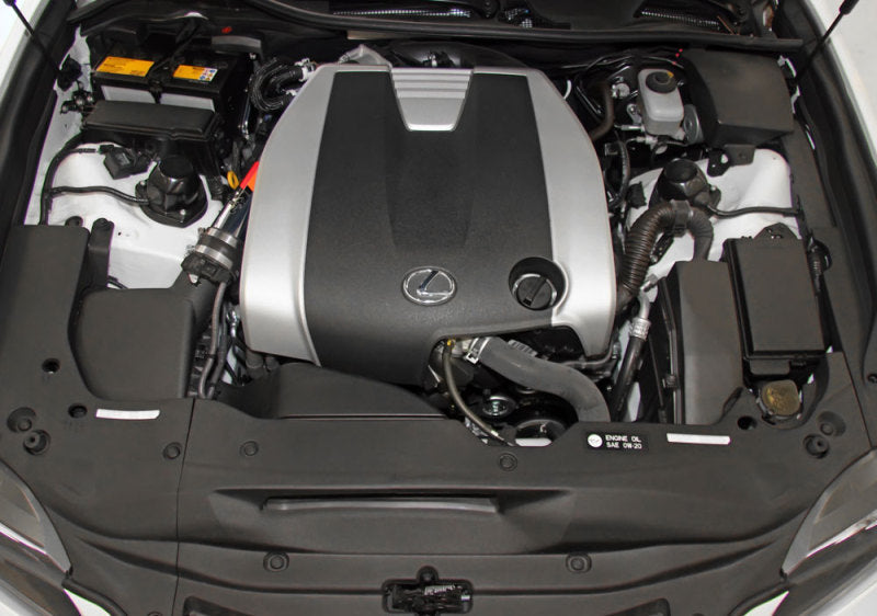 K&N 69 Series Performance Typhoon Intake Kit - Polished for 13-14 Lexus GS350 3.5L V6-SR1 Performance