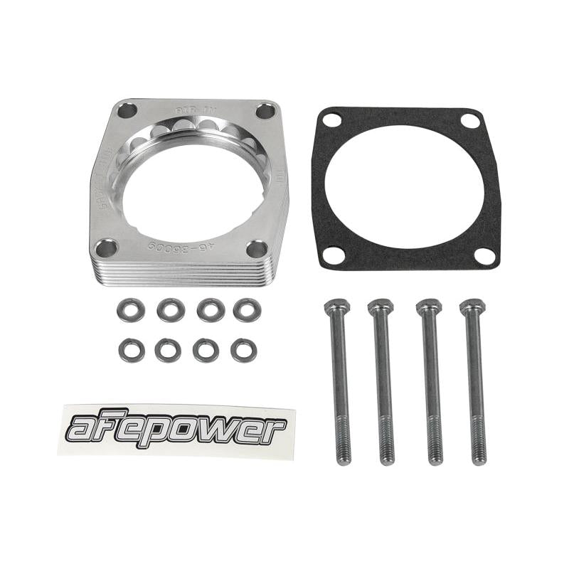 aFe Silver Bullet Throttle Body Spacer TBS 17-19 Nissan Patrol (Y61) I6-4.8L