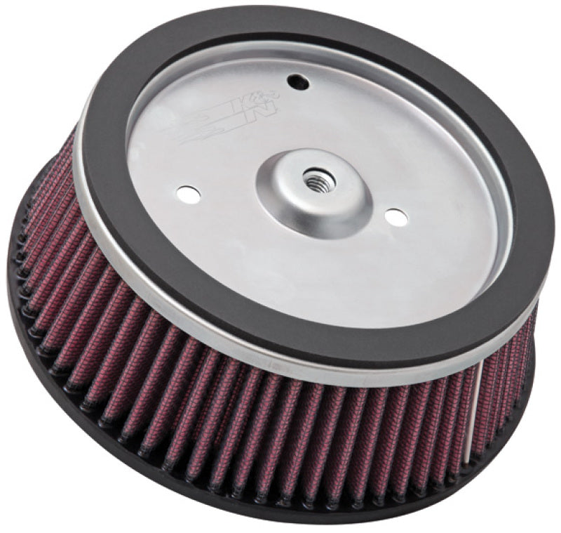 K&N Round Tapered 6.25in Base OD x 5.5in Top OD x 2.125in H Replacement Filter for Harley Davidson-SR1 Performance