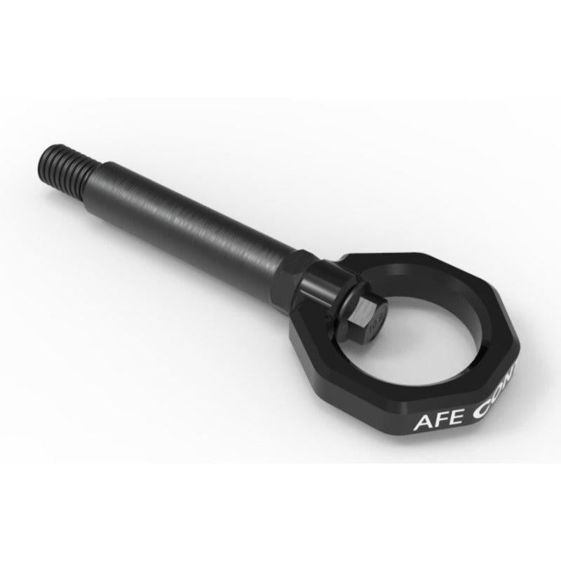 aFe Control Rear Tow Hook Black BMW F-Chassis 2/3/4/M-SR1 Performance