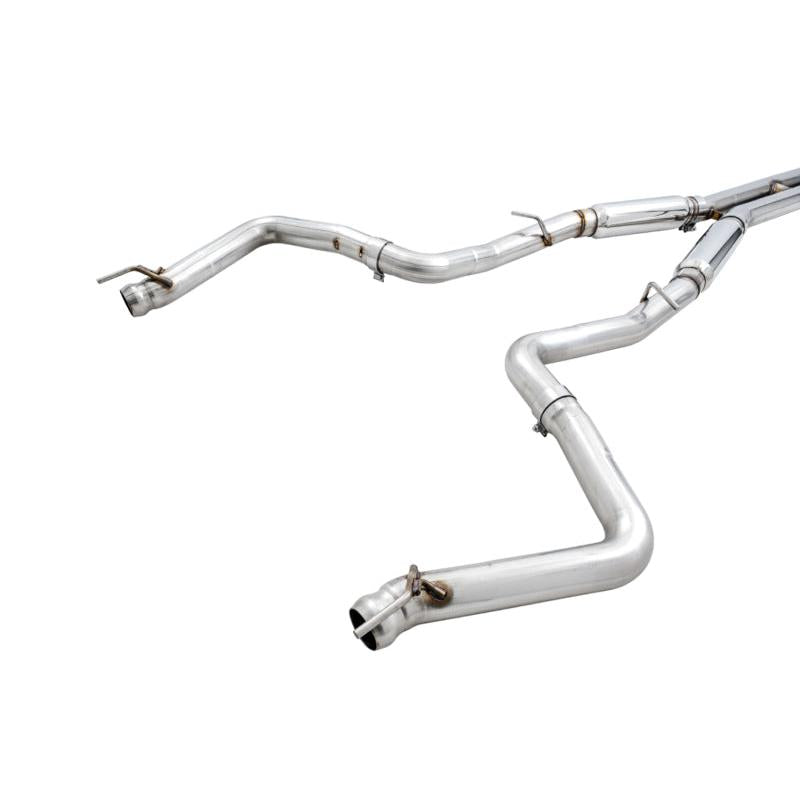 AWE Tuning 2015+ Dodge Challenger 6.4L/6.2L Supercharged Track Edition Exhaust - Use Stock Tips