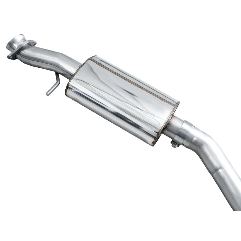 AWE 23-24 Toyota GR Corolla Touring Edition Catback Exhaust - Chrome Silver Tips