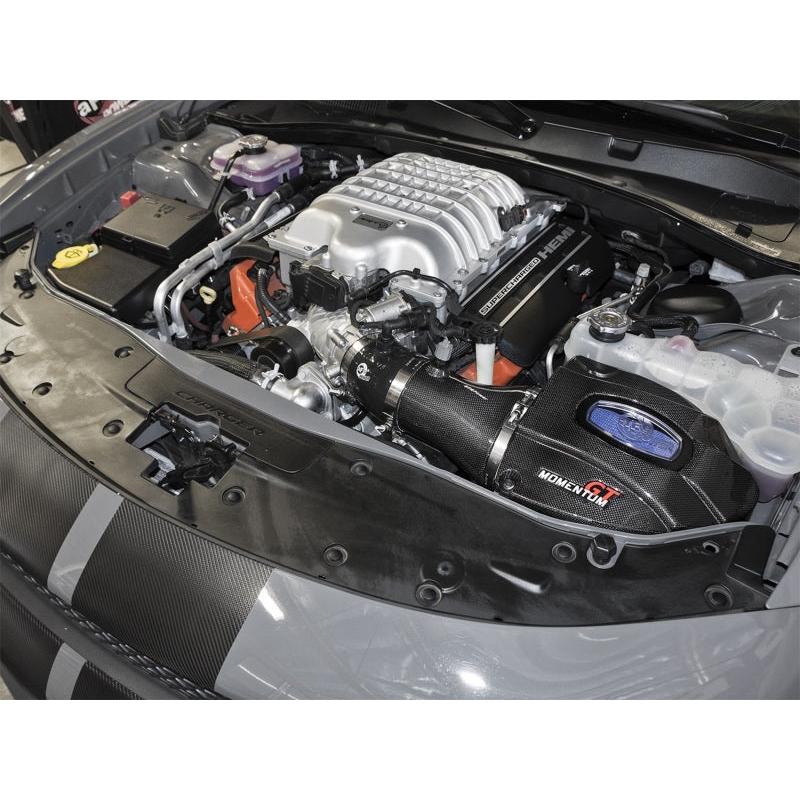 aFe Momentum GT Black Series Carbon Fiber CAIS 2017 Dodge Challenger/Charger SRT Hellcat V8-6.2L(sc)-SR1 Performance