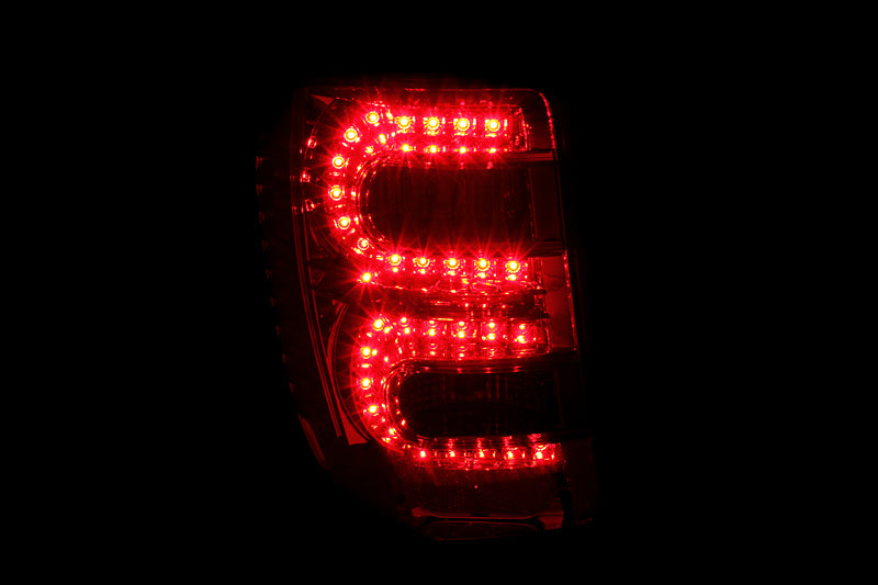 ANZO 1999-2004 Jeep Grand Cherokee LED Taillights Red/Clear-SR1 Performance