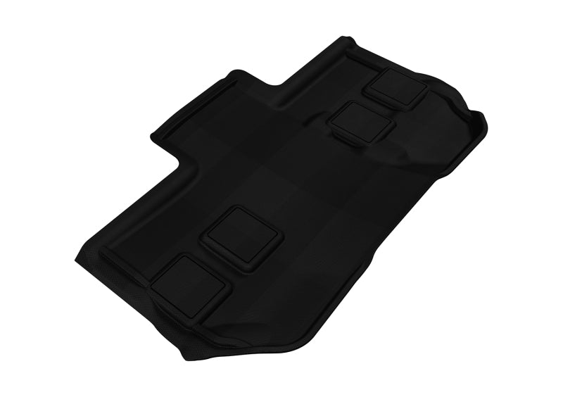 3D MAXpider 2011-2014 Chevrolet Suburban Kagu 3rd Row Floormats - Black-SR1 Performance