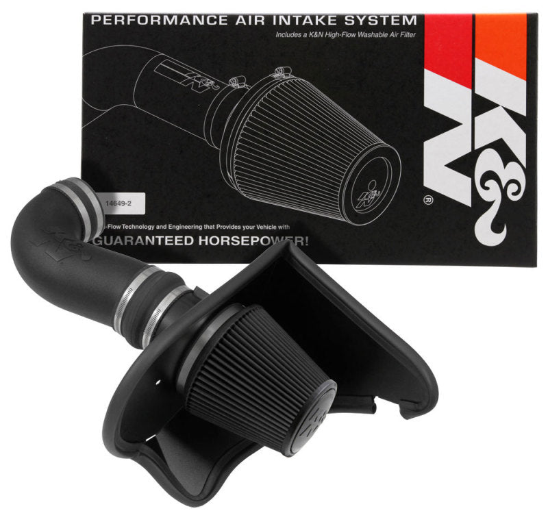 K&N 16-23 Chevrolet Camaro SS 6.2L V8 F/I Dryflow Performance Air Intake System-SR1 Performance