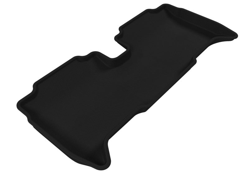 3D MAXpider 2007-2011 Toyota Yaris Sedan Kagu 2nd Row Floormats - Gray-SR1 Performance