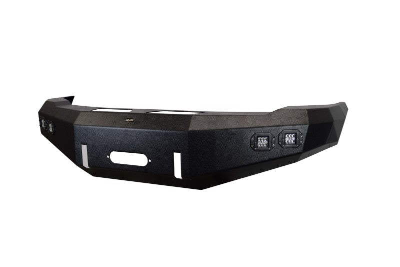 DV8 Offroad Front Bumper for 2010-2014 Dodge Ram 2500/3500 with Winch Compatibility and LED Lights