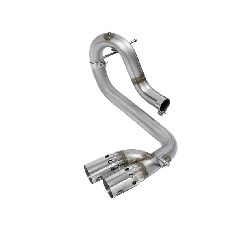 aFe Rebel Series DPF-Back 3in Side Exit SS Exhaust w/ IC Polished Tips 2016 GM Colorado/Canyon 2.8L-SR1 Performance
