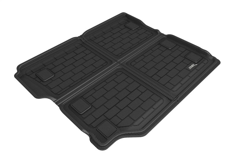 3D MAXpider 18-21 Jeep Wrangler Unlimited JL w/ Sub/Flat Load Floor Kagu Cargo Liner - Black-SR1 Performance