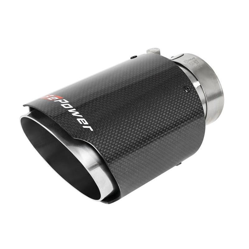aFe MACH Force-Xp 3in to 2-1/2in Stainless Steel Axle-Back Exhaust Carbon - 15-17 Volkswagen GTI-SR1 Performance