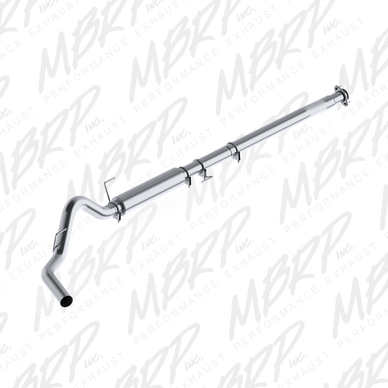 MBRP 2011-2014 Ford F-150 3.5L V6 EcoBoost 4in Cat Back Single Side AL P Series Exhaust-SR1 Performance