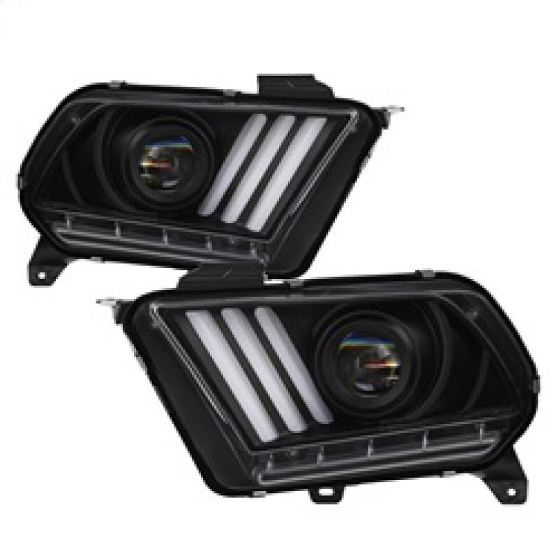 Spyder Ford Mustang 10-13 Projector Headlights - HID Model Only - Black PRO-YD-FM2010V2-HID-BK-SR1 Performance