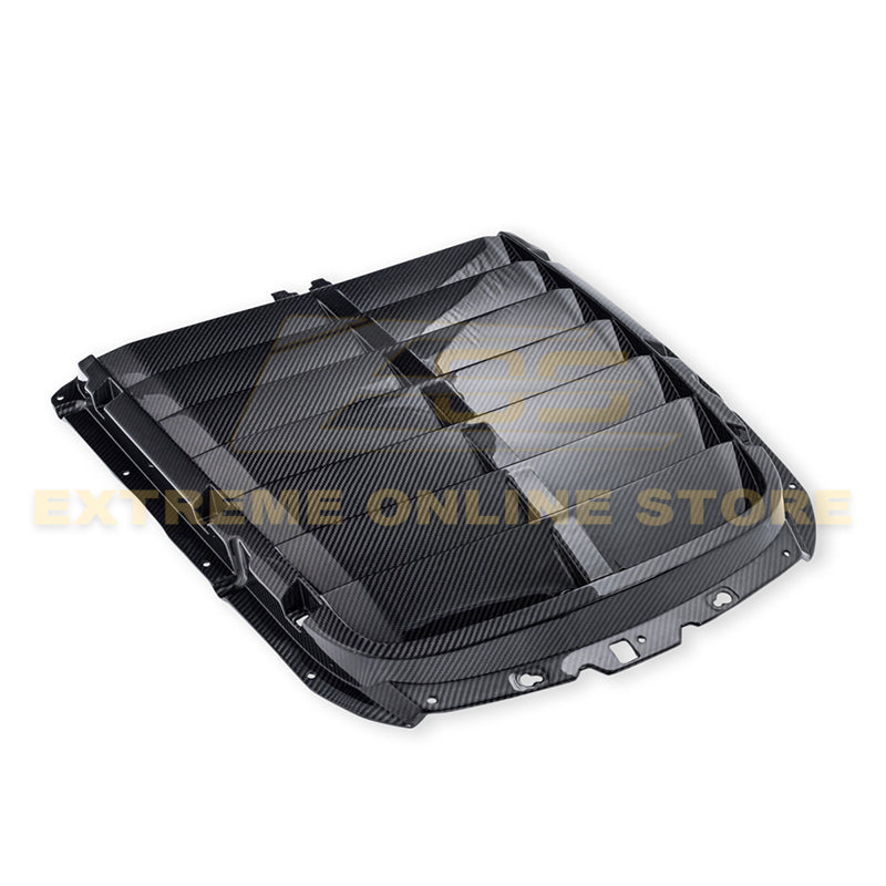 2020-23 Ford Mustang GT500 DRY CARBON FIBER Front Hood Vent