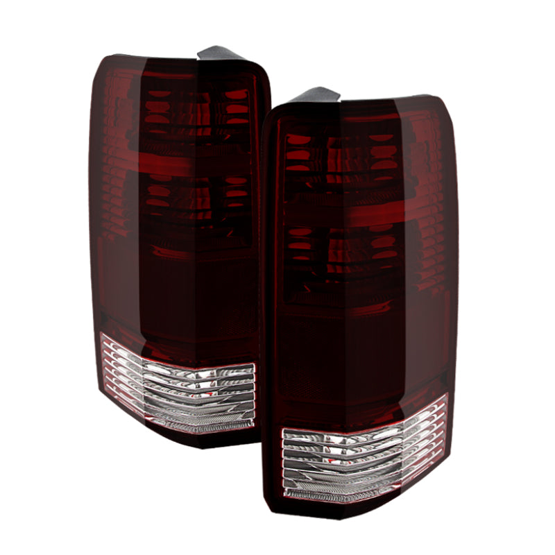 Xtune Dodge Nitro 07-11 OEM Style Tail Lights Red Smoked ALT-JH-DNIT07-OE-RSM-SR1 Performance