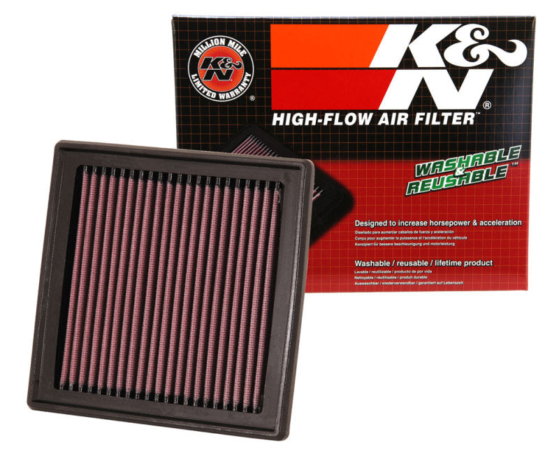 K&N 07-09 350z/370z/G35/G37 Drop In Air Filter-SR1 Performance