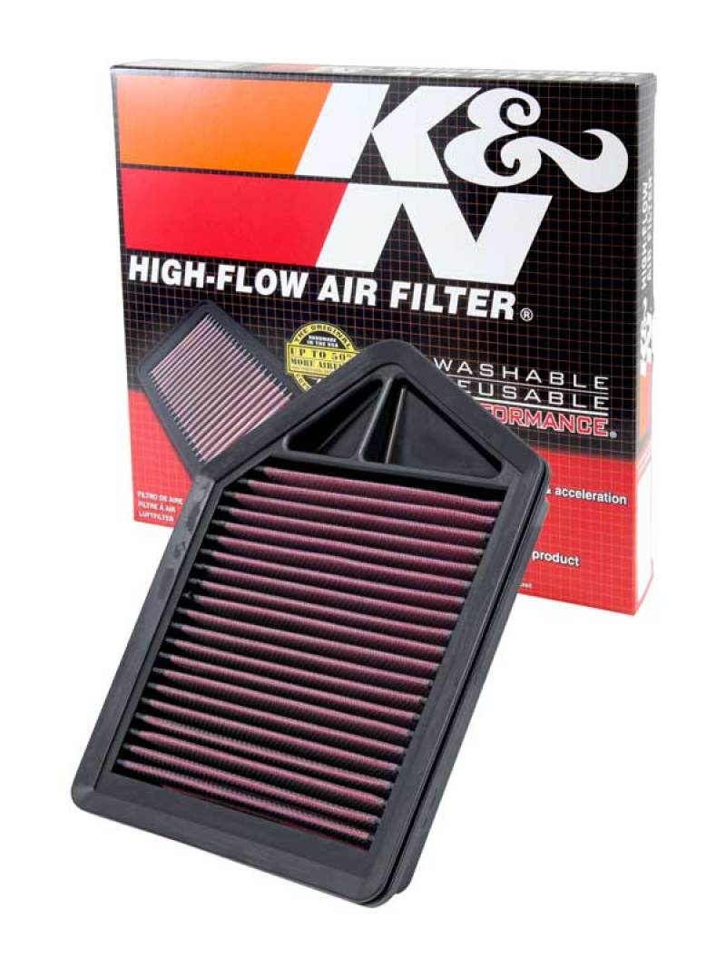K&N 10 Honda CR-V 2.4L-L4 Drop In Air Filter-SR1 Performance
