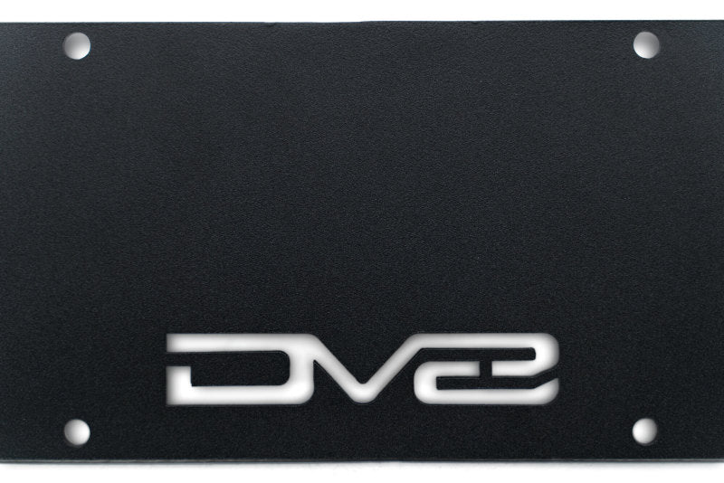 DV8 Offroad Front License Plate Mount for 2021-2023 Ford Bronco - Center Bumper Relocation