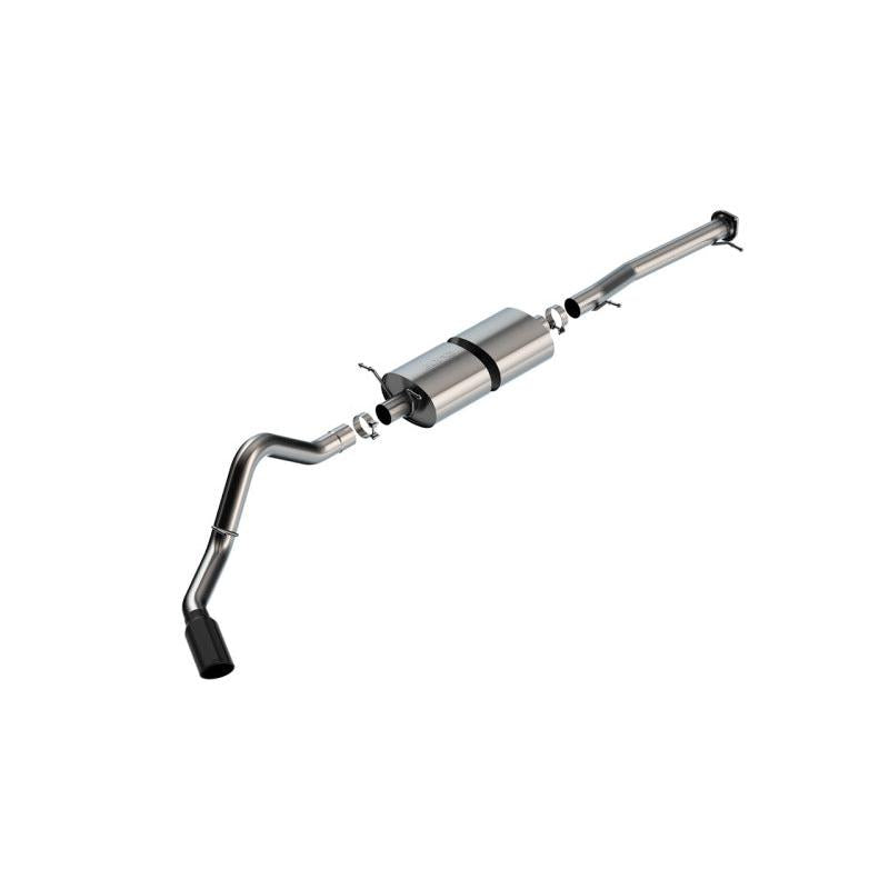 Borla 20-22 Chevrolet/GMC Silverado/Sierra 6.6L T-304 SS Cat-Back S-Type Exhaust - Brushed-SR1 Performance