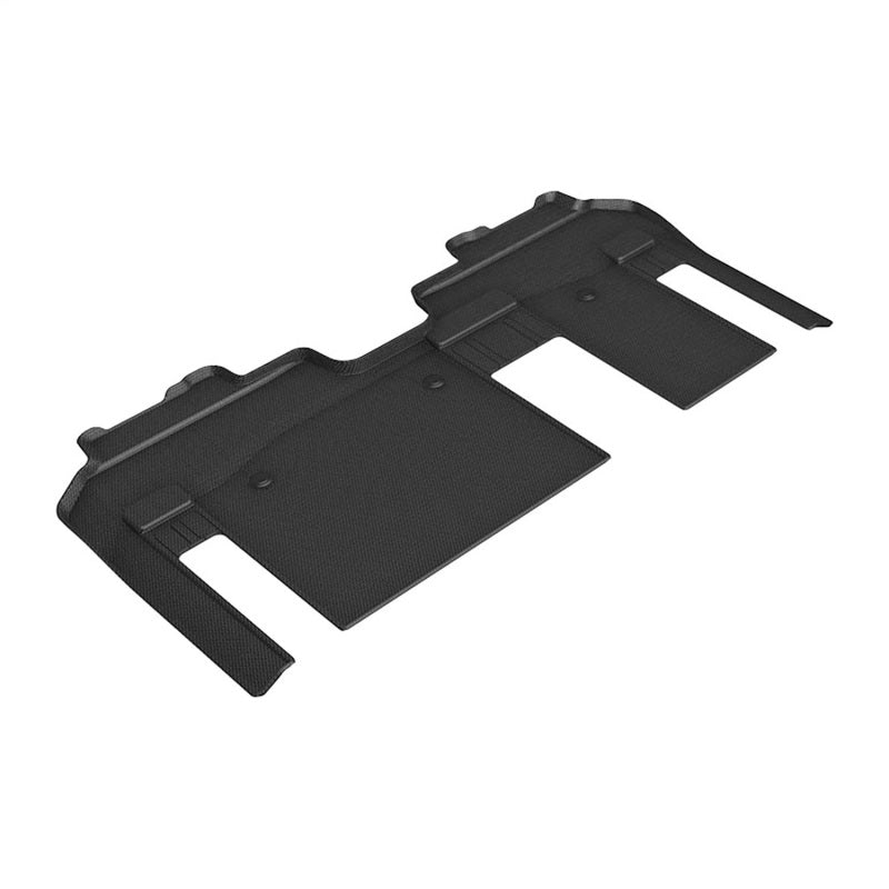 3D MAXpider 21-24 Toyota Sienna 8-Seat Kagu 2nd Row Floormats - Black-SR1 Performance