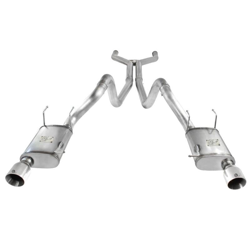 aFe MACHForce XP Cat-Back Exhaust 3in SS w/ Polished Tips 11-14 Ford Mustang GT V8 5.0L-SR1 Performance