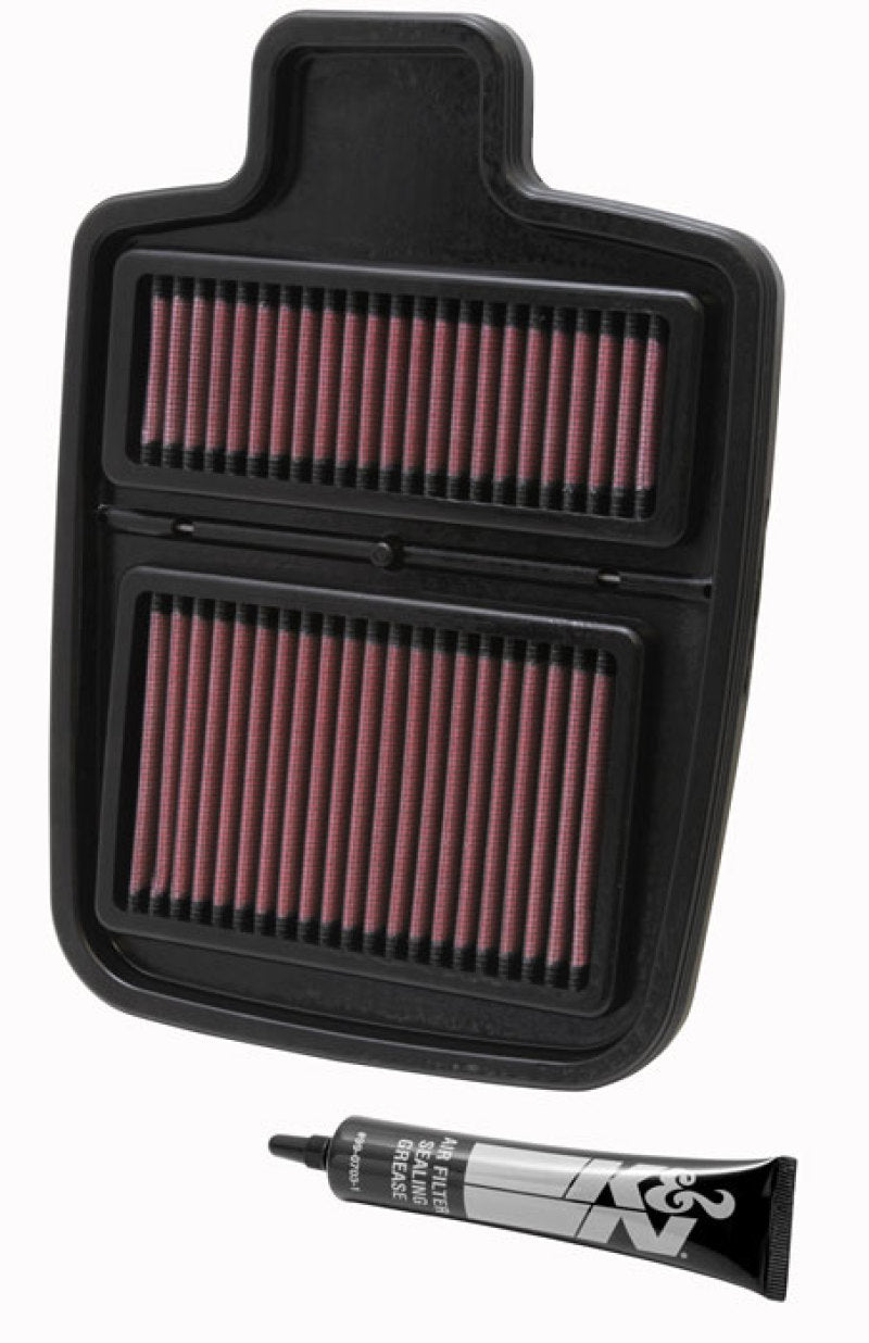 K&N Replacement Air Filter - 10.625in O/S L x 7.625in O/S W x .688in H for Arctic Cat-SR1 Performance
