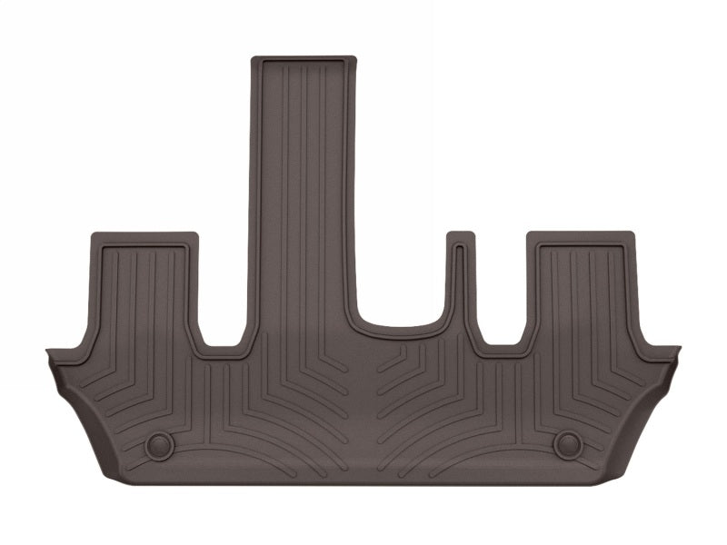 WeatherTech DigitalFit FloorLiner for Nissan Armada & Infiniti QX80 Second Row, Cocoa