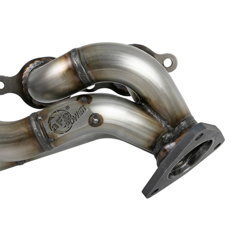 aFe Twisted Steel 1-3/4in 304SS Shorty Headers 2019 GM Silverado / Sierra 1500 V8-5.3L/6.2L-SR1 Performance