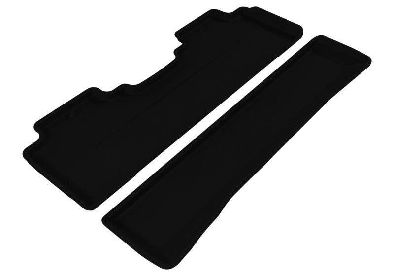 3D MAXpider 2006-2014 Honda Ridgeline Kagu 2nd Row Floormats - Black-SR1 Performance