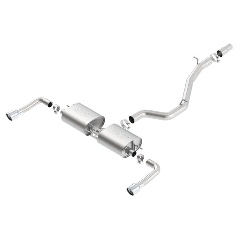 Borla 14-16 Audi A3 Quattro 2.0L Turbo AT/MT RWD 4DR S-Type Cat-Back Exhaust Single Split Rear Exit