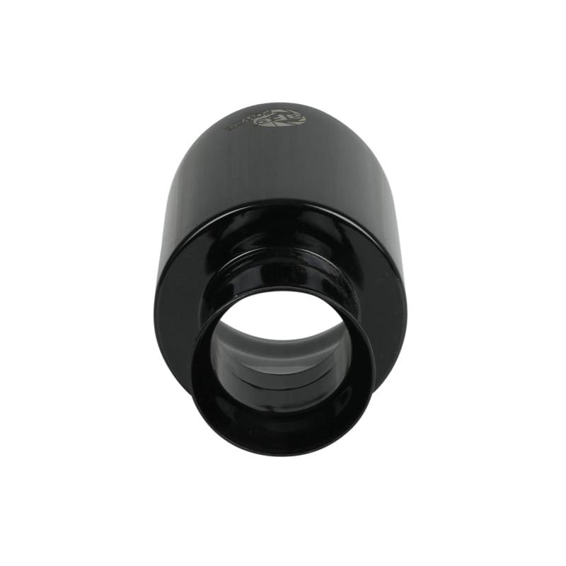 aFe MACH Force-XP 4-1/2in Black OE Replacement Exhaust Tips - 15-19 Dodge Charger/Hellcat-SR1 Performance