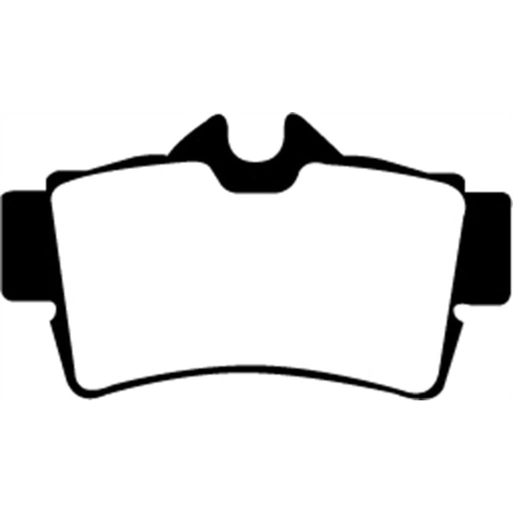 EBC Yellowstuff Rear Brake Pads for 1999-2004 Ford Mustang – High-Performance Street and Track Use