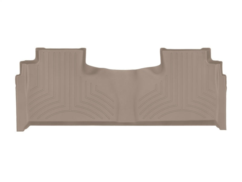 WeatherTech DigitalFit Rear FloorLiner for 2021 Chevrolet Tahoe and Suburban in Tan