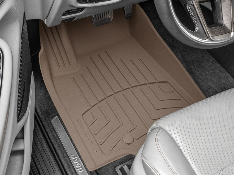 WeatherTech FloorLiner HP Front for Jeep Grand Cherokee L 2021-2022, Tan