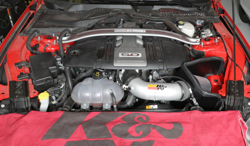 K&N 2018 Ford Mustang GT V8 5.0L F/I Typhoon Air Intake-SR1 Performance
