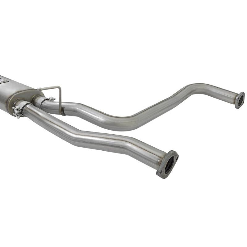 aFe POWER Rebel Series 2-1/2in 409 SS Cat Back Exhaust w/ Polished Tips 16-17 Nissan Titan V8 5.6L