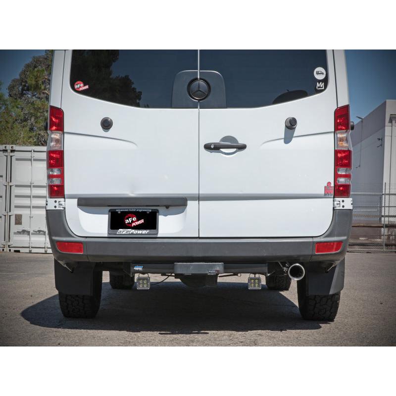aFe Vulcan Series 3in 304SS DPF-Back Exhaust w/ Polished Tip 14-18 Mercedes-Benz Sprinter 2500-SR1 Performance