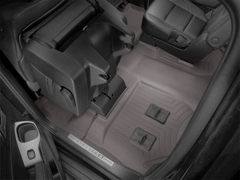 WeatherTech DigitalFit Rear FloorLiner for Chevrolet Suburban and GMC Yukon XL - Cocoa