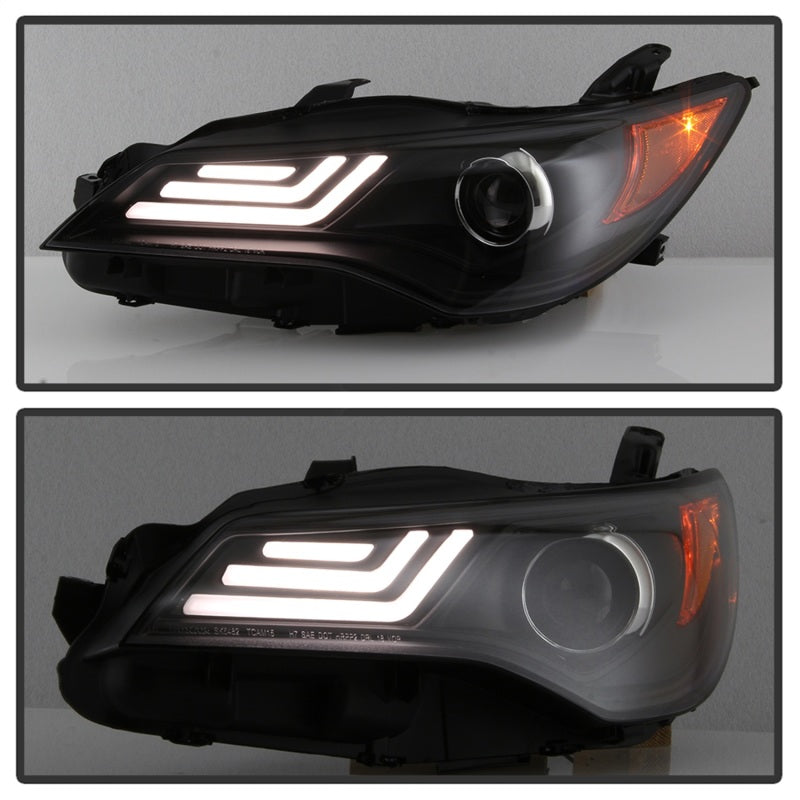 Spyder 15-17 Toyota Camry Projector Headlights - Black (PRO-YD-TCAM15-LB-BK)-SR1 Performance