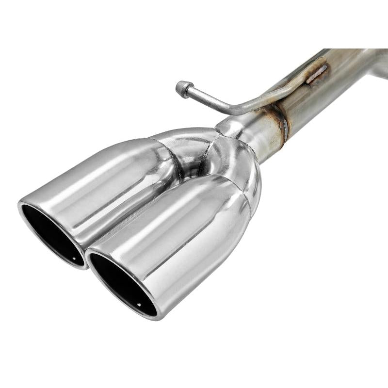 aFe MACH Force-Xp 2-1/2in 304 SS Cat-Back Exhaust 15-19 Dodge Challenger V6-3.6L - Polished Tip